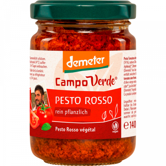 Campo Verde Demeter Pesto Tomaten 140 g 