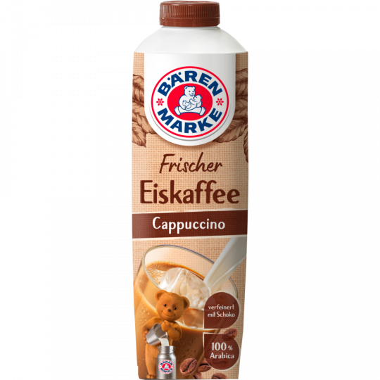 Bärenmarke Der frische Eiskaffee Cappuccino 1 l 