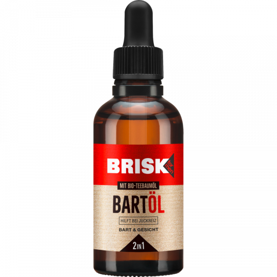 BRISK 2 in 1 Bartöl 50 ml 