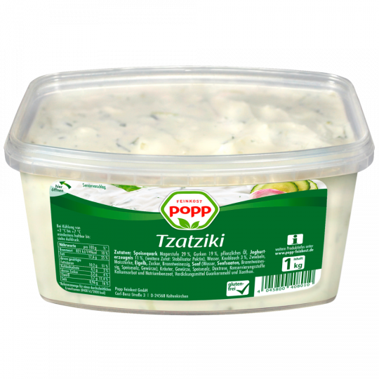 Popp Tzatziki 1 kg 