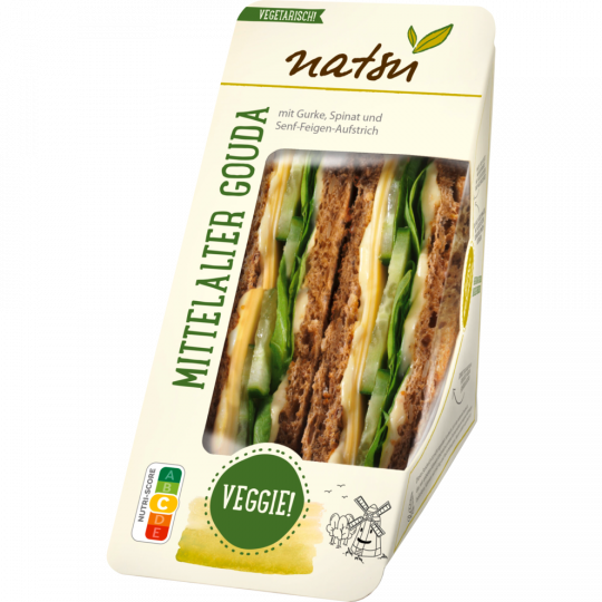 natsu Sandwich Mittelalter Gouda 170 g 