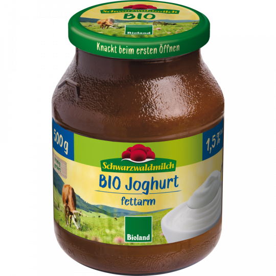 Schwarzwaldmilch Bio Joghurt 1,5 % Fett 500 g 