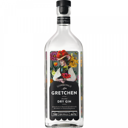 GRETCHEN Dry Gin 44 % vol. 0,7 l 