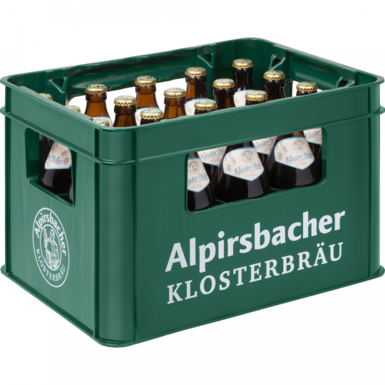 Alpirsbacher Klosterbräu Kloster Helles - Kiste 20 x 0,5 l 