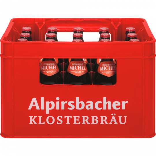 Alpirsbacher Klosterbräu Schwarzwälder Helles - Kiste 20 x 0,5 l 