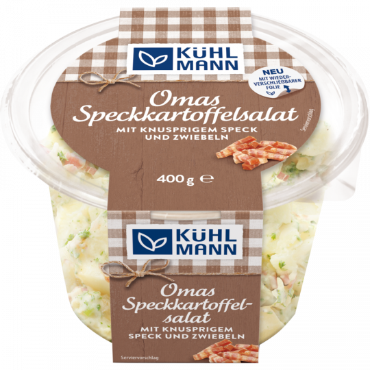 Kühlmann Omas Speckkartoffelsalat 400 g 
