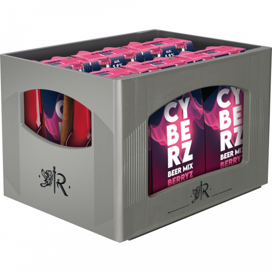 Cyberz Berryz - Kiste 4 x 6 x 0,33 l 