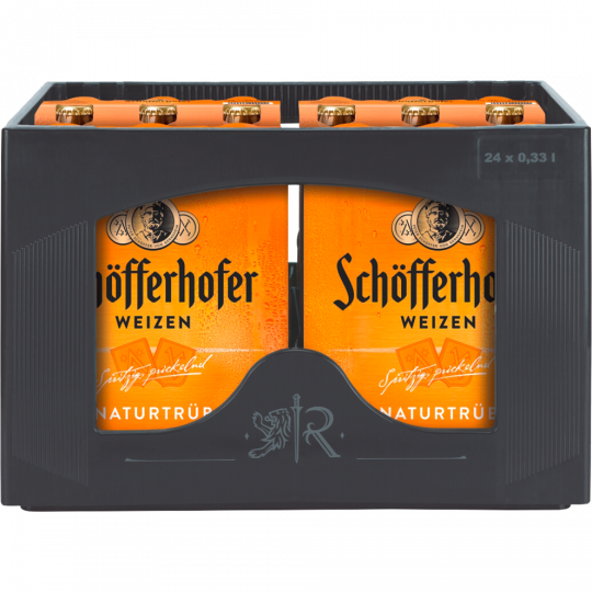 Schöfferhofer Hefeweizen - Kiste 24 x 0,33 l 
