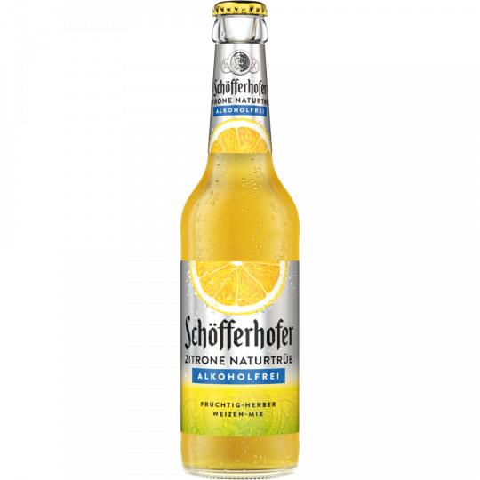Schöfferhofer Weizen-Mix Zitrone alkoholfrei 0,33 l 