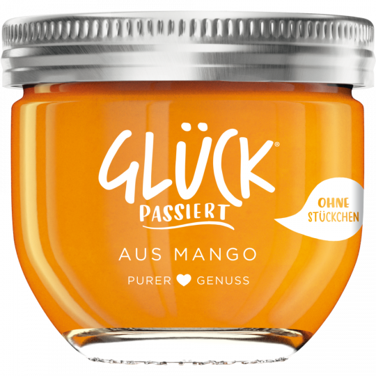GLÜCK Passiert Mango Purer Genuss 230 g 