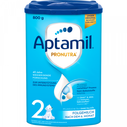 Aptamil Pronutra 2 Folgemilch nach dem 6. Monat 800 g 