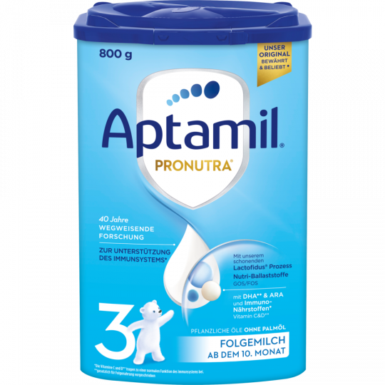 Aptamil Pronutra 3 Folgemilch ab dem 10. Monat 800 g 