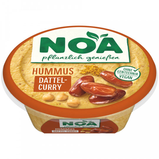 NOA Hummus Dattel-Curry 175 g 