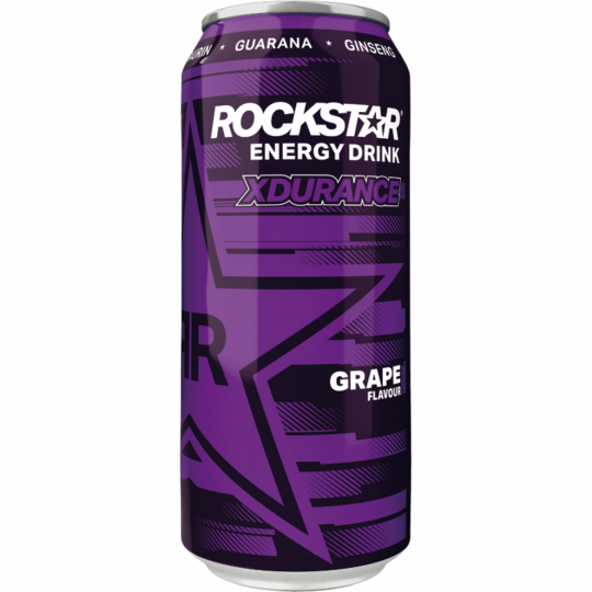 ROCKSTAR Energy Drink Xdurance Grape 0,5 l 