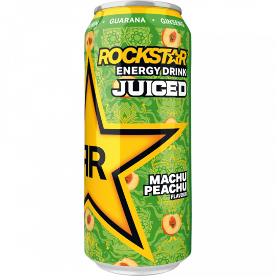 ROCKSTAR Energy Drink Juiced Machu Peachu 0,5 l 