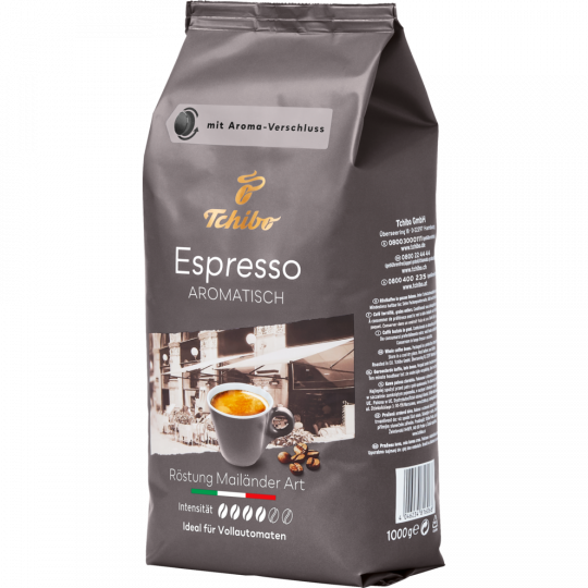Tchibo Espresso Aromatisch ganze Bohnen 1 kg 