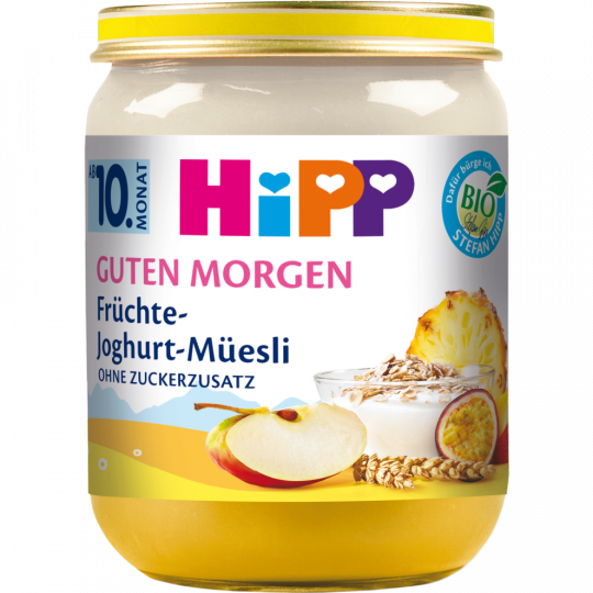 HiPP Bio Guten Morgen Früchte-Joghurt-Müesli ab 10. Monat 160 g 