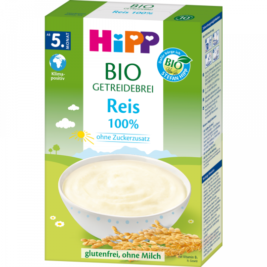 HiPP Bio Getreidebrei 100 %  Reis ab 5. Monat 200 g 