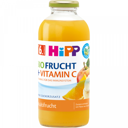 HiPP Bio Multifrucht mit Vitamin C ab 6. Monat 0,5 l 