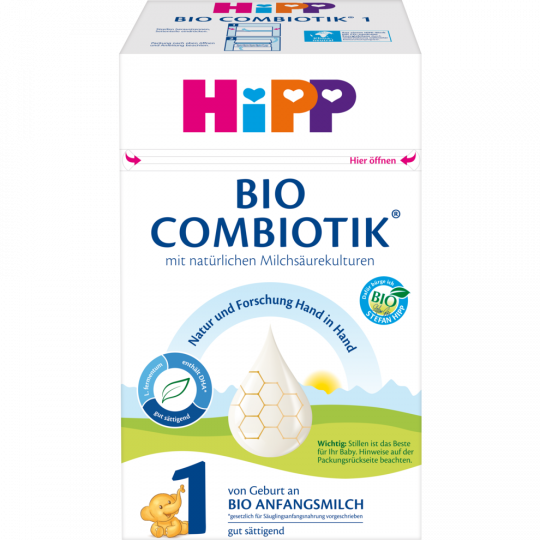 HiPP Bio Combiotik 1 Anfangsmilch von Geburt an 600 g 