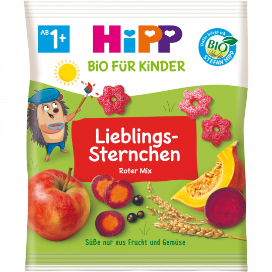 HiPP Bio Für Kinder Lieblings Sternchen Roter Mix ab 1+ Jahre 30 g 