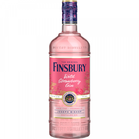FINSBURY Wild Strawberry Gin 37,5 % vol. 0,7 l 