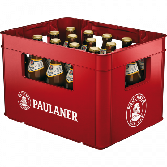 Paulaner Münchner Hell - Kiste 20 x 0,5 l 