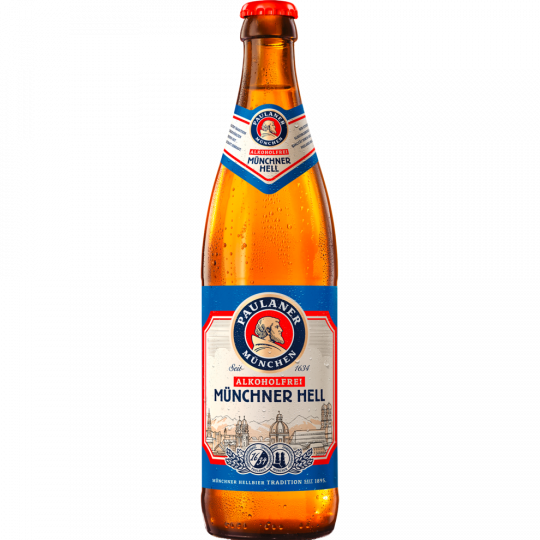 Paulaner Münchner Hell Alkoholfrei 0,5 l 