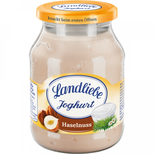 Landliebe Joghurt mit erlesenen Haselnüssen 3,8 % Fett 500 g 