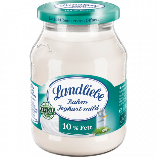 Landliebe Rahmjoghurt mild 10 % Fett 500 g 