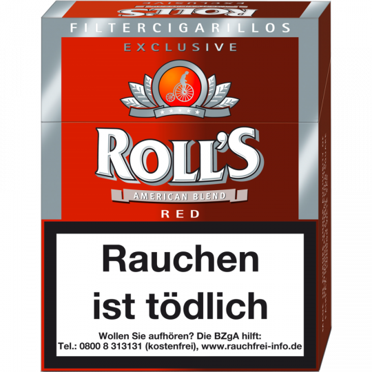 Roll's Exclusive Red 23 Stück 