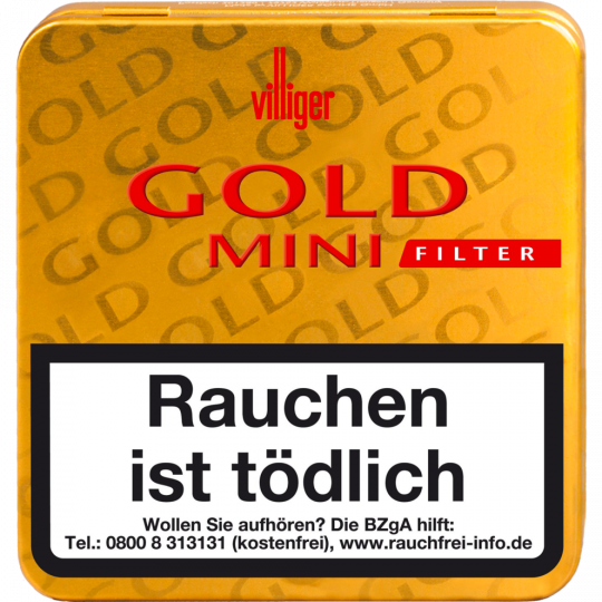 VILLIGER MINI Gold Mini Filter 20 Stück 