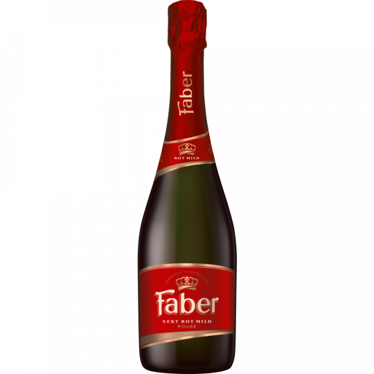 Faber Sekt Rot mild 0,75 l 