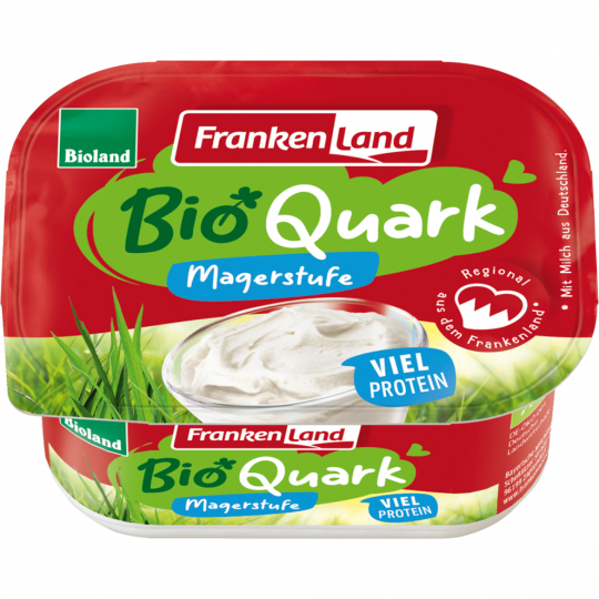 Frankenland Bio Quark Magerstufe 250 g 