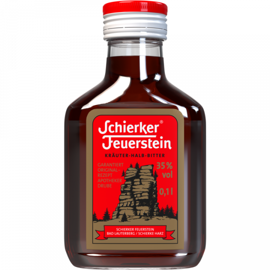 Schierker Feuerstein Kräuter-Halb-Bitter 35 % vol. 0,1 l 