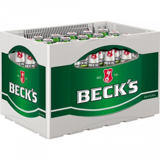 Beck's Pils - Kiste 24 x 0,33 l 