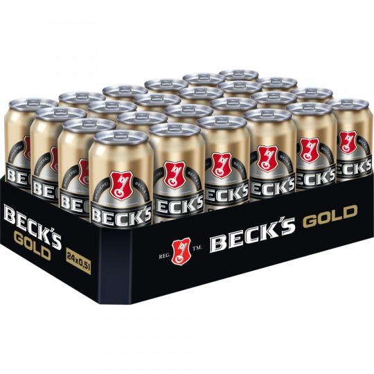 Beck's Gold - Tray 24 x 0,5 l 