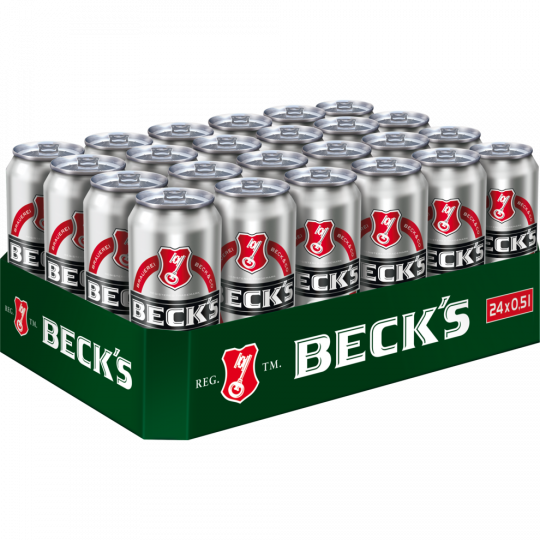 Beck's Pils - Tray 24 x 0,5 l 