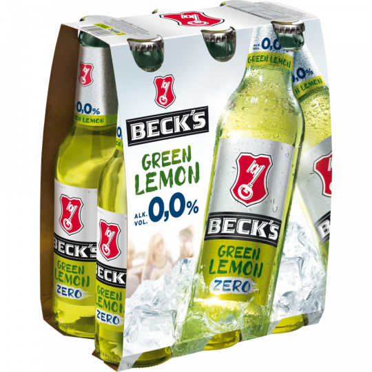Beck's Green Lemon ZERO - 6-Pack 6 x 0,33 l 