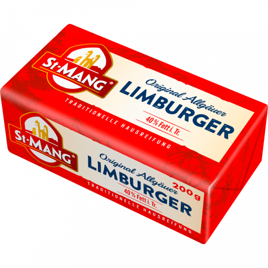 St.Mang Original Allgäuer Limburger 40 % Fett i. Tr. 200 g 