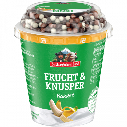 Berchtesgadener Land Frucht Knusper Banane 3,5 % Fett 150 g 