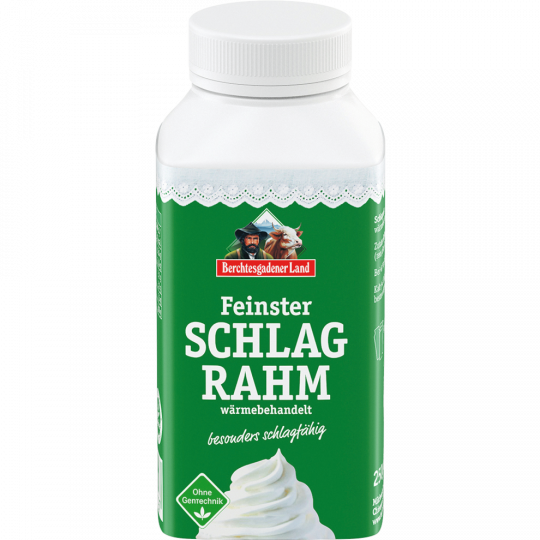 Berchtesgadener Land Feinster Schlagrahm 32 % Fett 250 g 