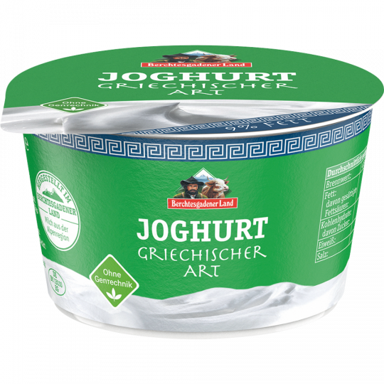Berchtesgadener Land Joghurt griechischer Art 9 % Fett 200 g 