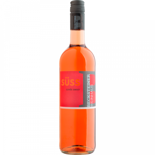 Becksteiner Weinhaus SÜSS Cuvée Rosé QbA 0,75 l 