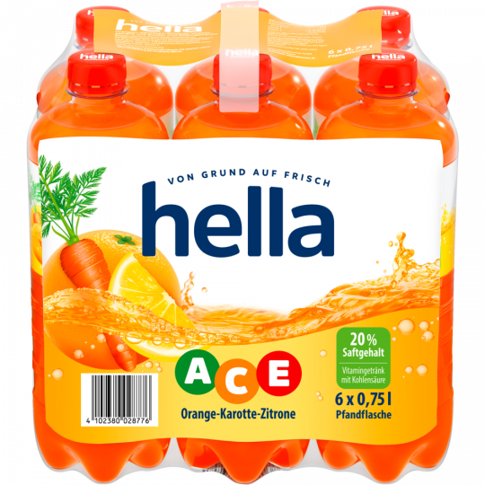 hella ACE - 6-Pack 6 x 0,75 l 