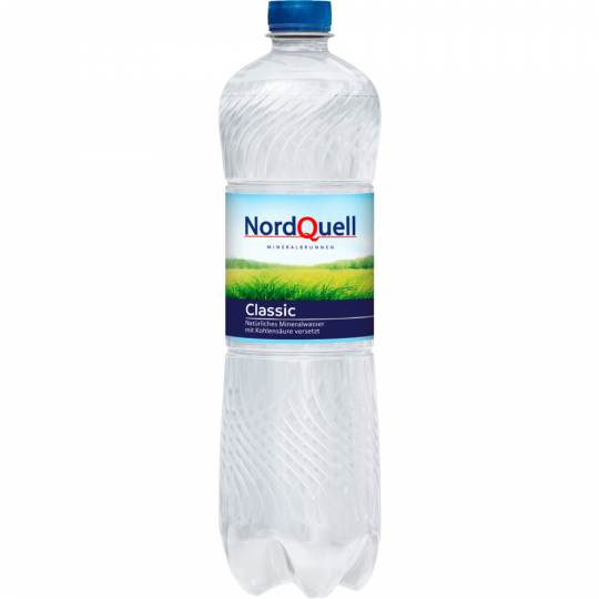 NordQuell Natürliches Mineralwasser Classic 1 l 