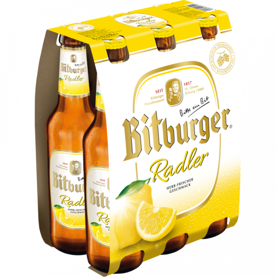 Bitburger Radler - 6-Pack 6 x 0,33 l 