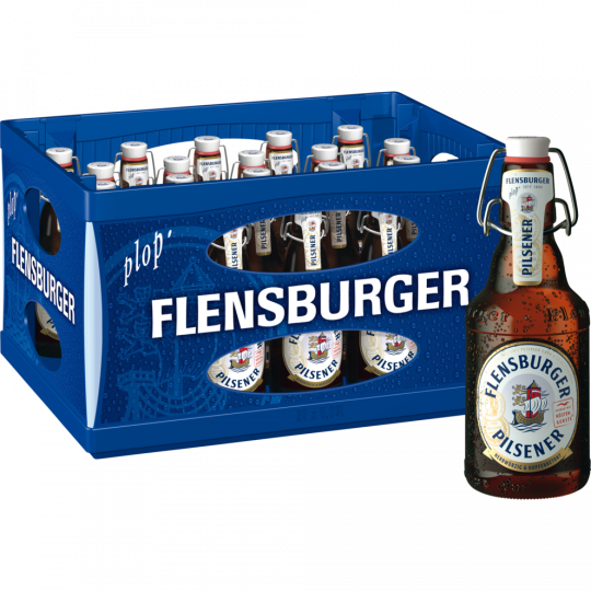 FLENSBURGER Pilsener - Kiste 20 x 0,33 l 