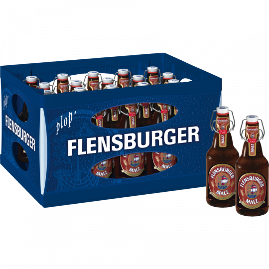 FLENSBURGER Malz - Kiste 20 x 0,33 l 