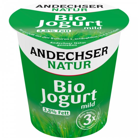 Andechser Natur Bio Jogurt mild 3,8 % Fett 150 g 
